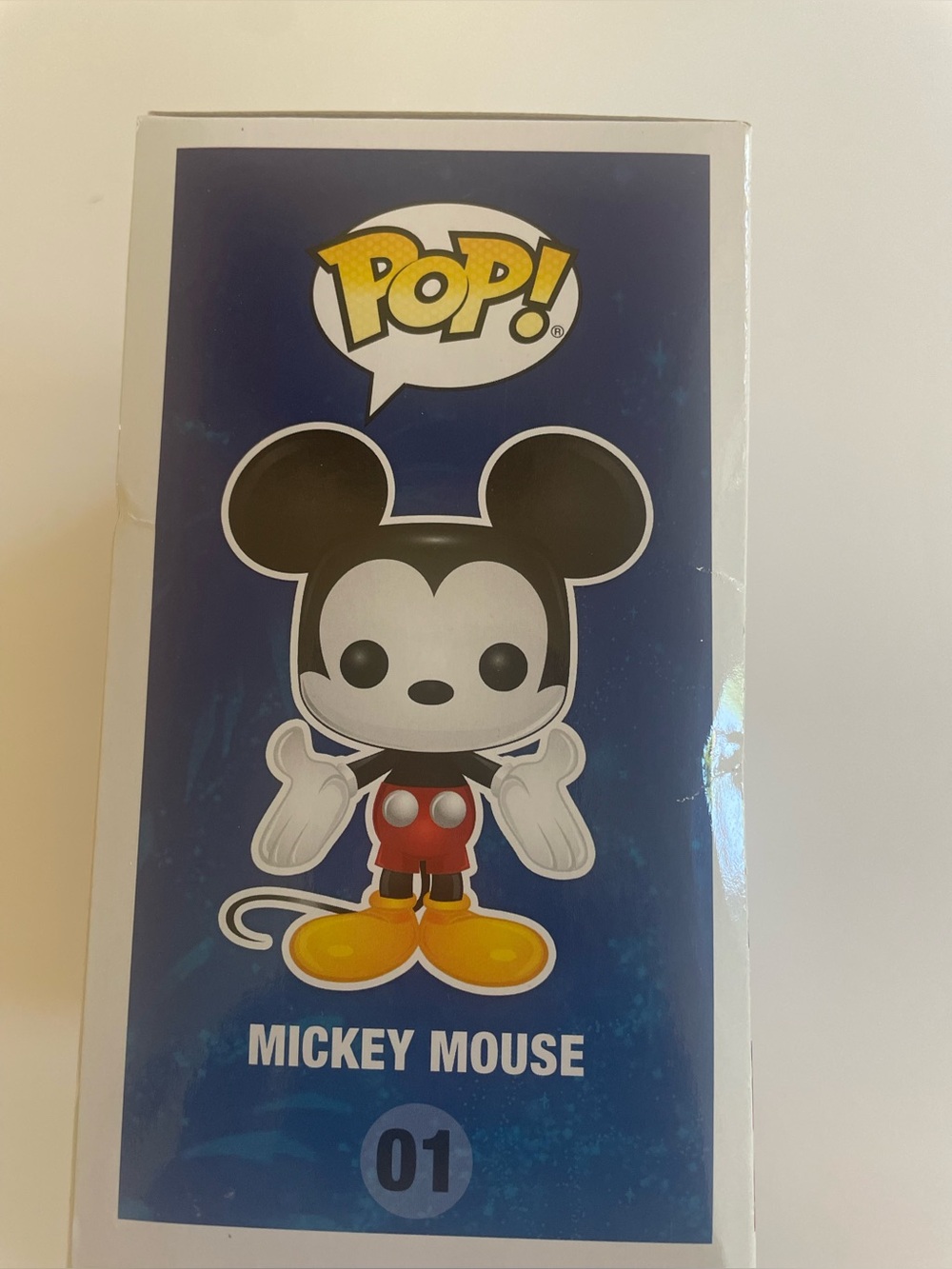 Disney Mickey Mouse pop figurine in glitter gold - Picture 4 of 6
